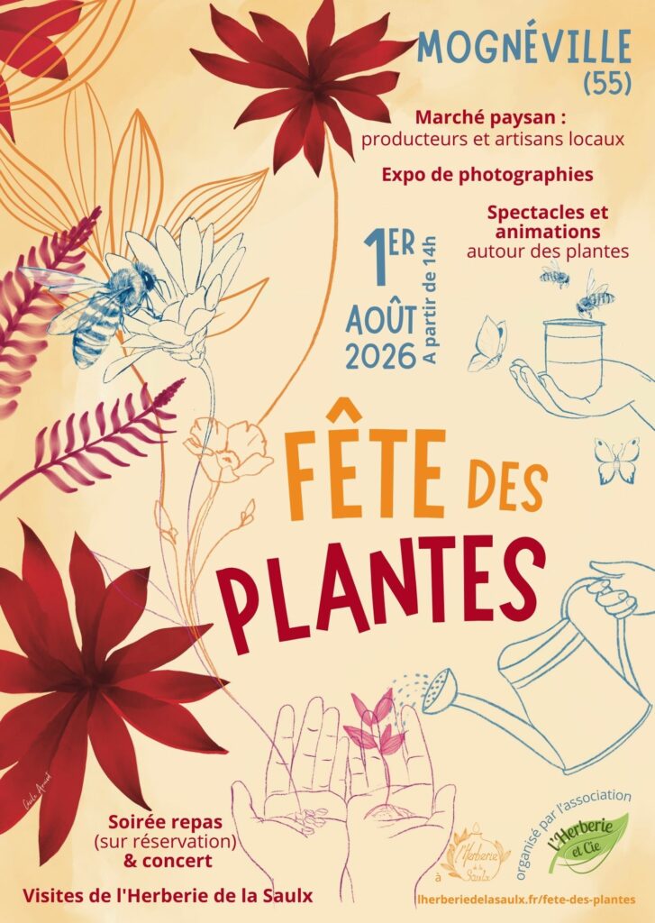 fête des plantes 2026 à l'herberie de la saulx